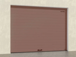 Ворота DoorHan гаражные секционные из алюминиевых панелей с пружинами растяжения серии rsd01lux (люкс)