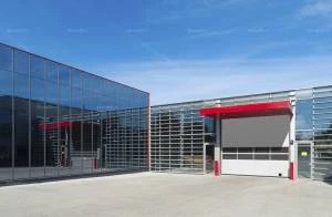 Панорамные секционные ворота DoorHan серии isd02, 3600x3200