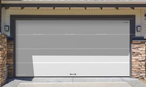 Секционные гаражные ворота серии rsd02lux (люкс) DoorHan 3000х2700