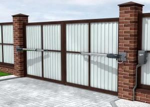 Уличные распашные ворота DoorHan, 3200х2000