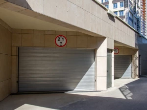 Скоростные секционные ворота DoorHan паркинг серии isd01-parking (isd01-паркинг) 3500x2600