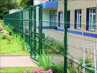 Секция Стандарт из прутка 4 мм, 3000x1530 с ячейкой 50х200 цвет зеленый ral 6005