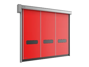 Рулонные ворота для автомойки серии speedroll sdo 2500x4000